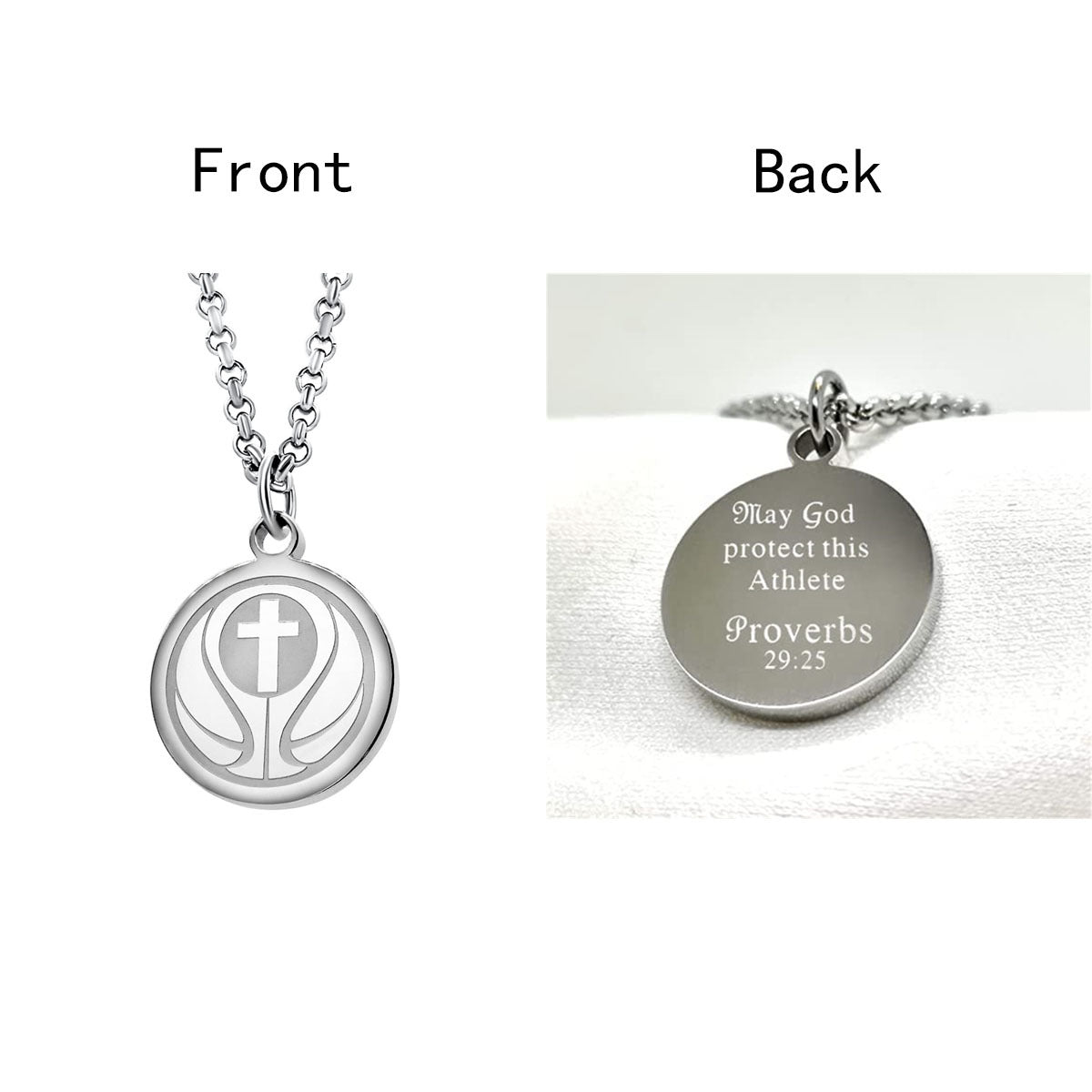 Wholesale Baseball Basketball Football Hockey Round Brand Pendant Necklace