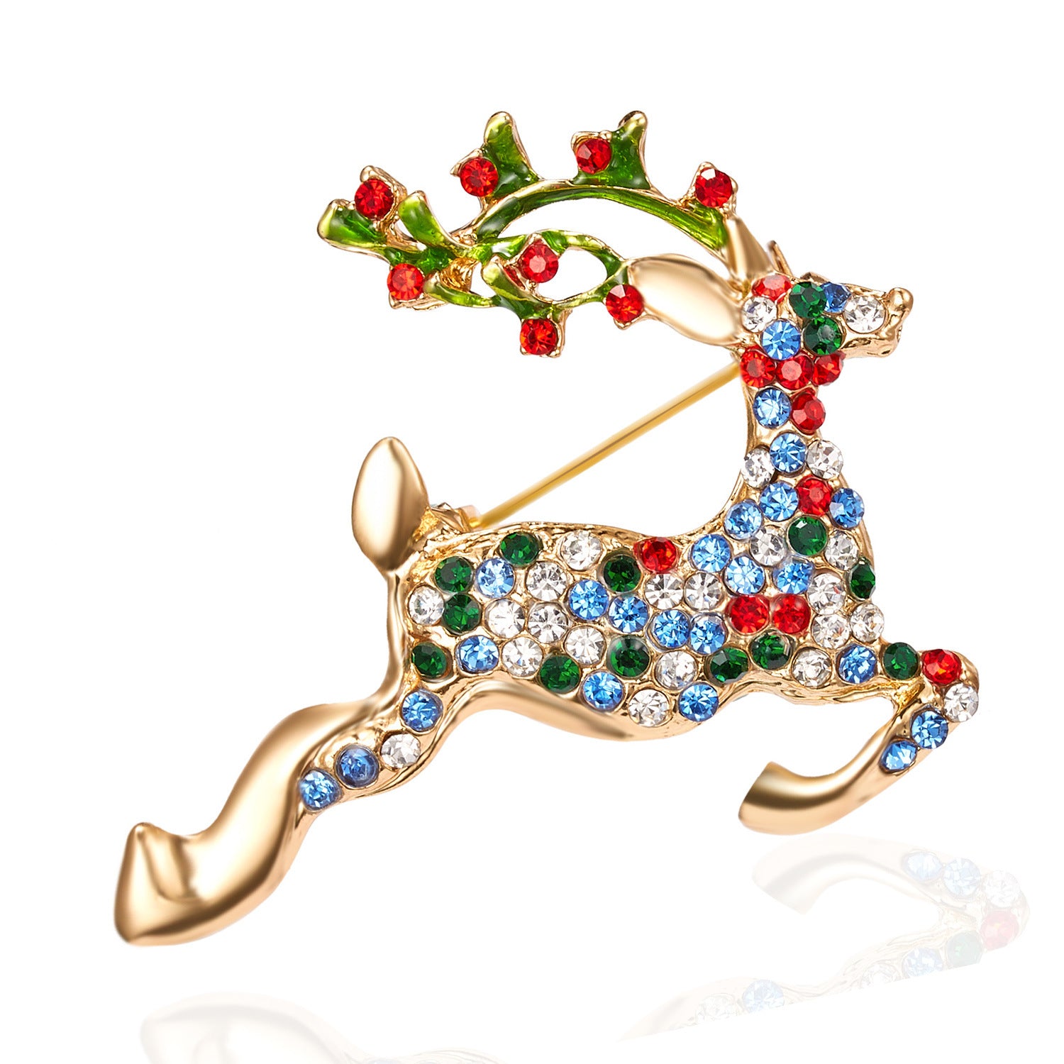 Wholesale  Christmas snowman brooch
