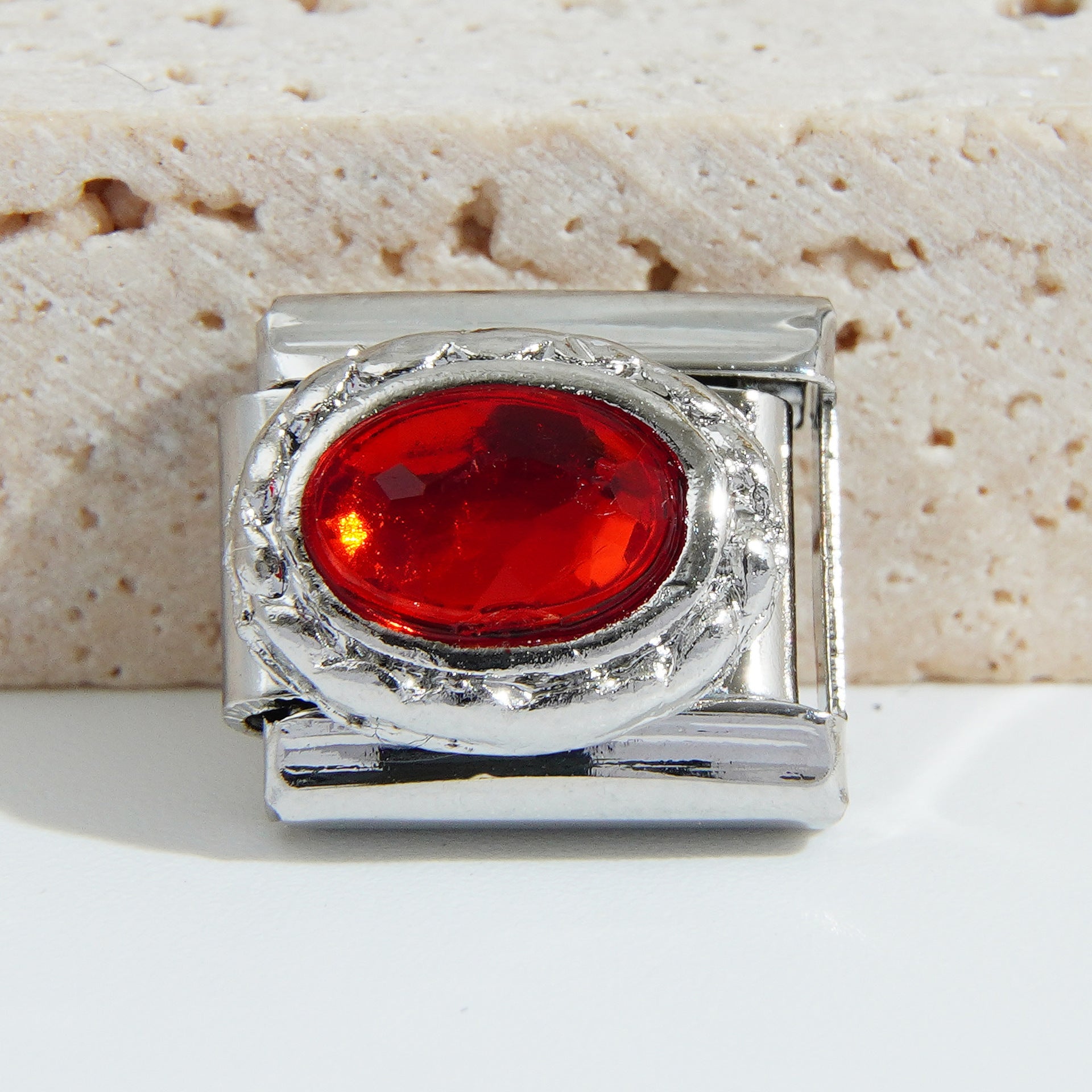 Bracelet de charme italien en gros de 9 mm Bridine d'épissage en acier inoxydable Bracelet composable