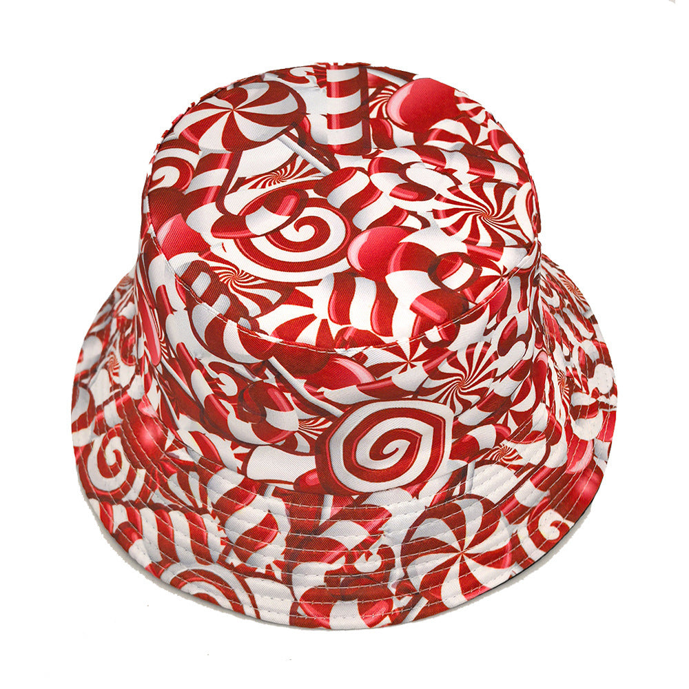 Wholesale  Candy Pattern Hat Bucket Hat