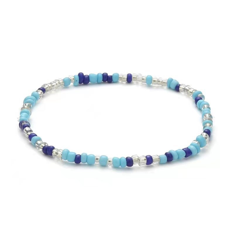 Wholesale  Bohemian Rice Bead Anklet