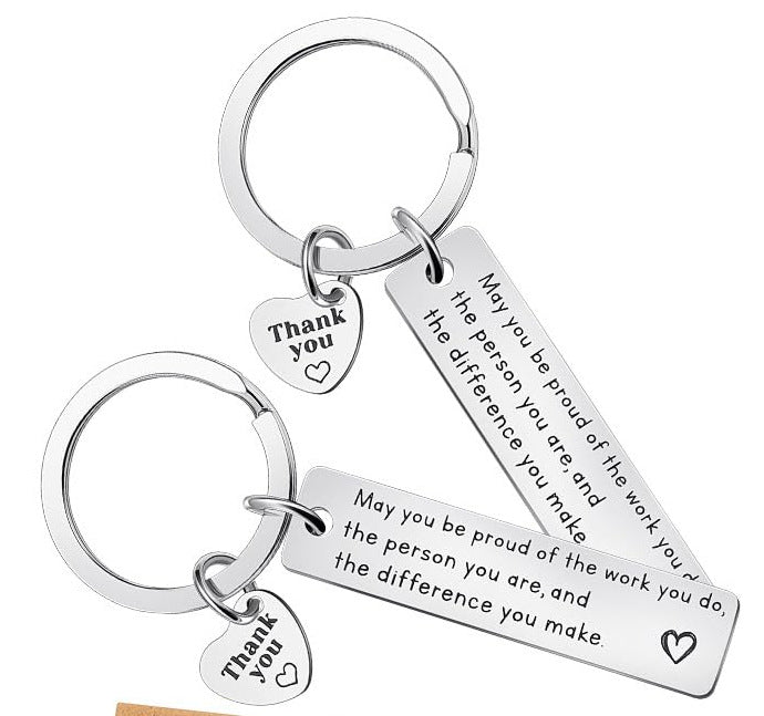 Wholesale You Are A Key Part of You Stainless Steel Keychain Gift