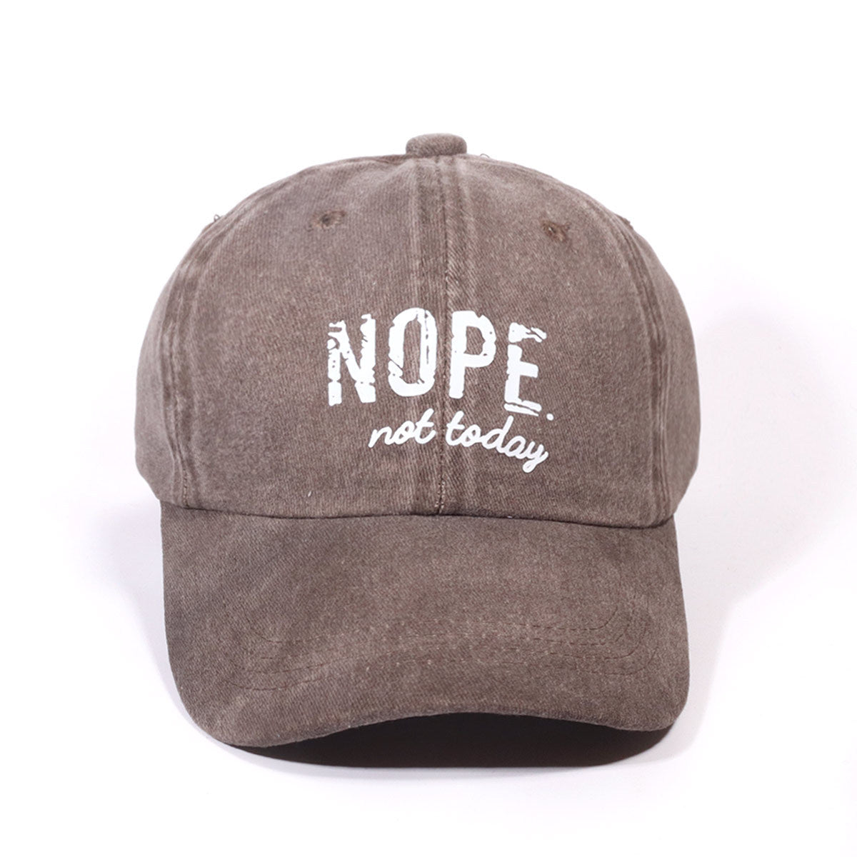 Wholesale Washed Baseball Cap Letter Print Retro Cap