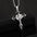 Wholesale Titanium Steel  Cross Necklace  Hip-Hop All-Match Pendant Necklaces