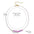 Wholesale  Beaded Necklace Cute Amethyst Natural Stone Beaded l Pearl Necklace suit