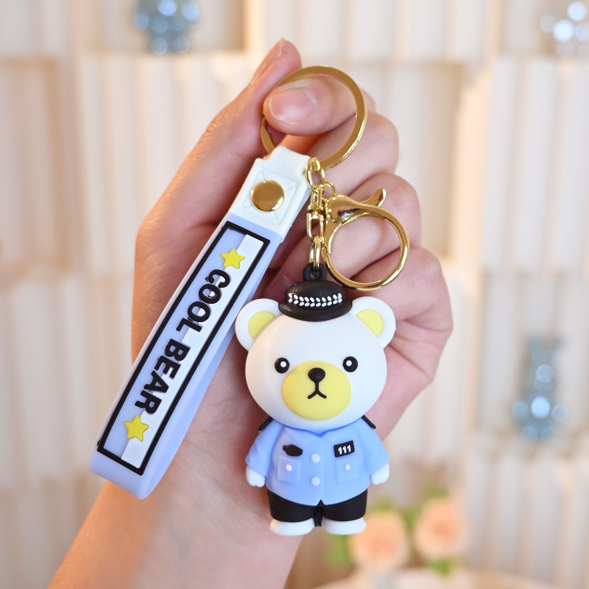 Wholesale Cute cartoon special forces keychain