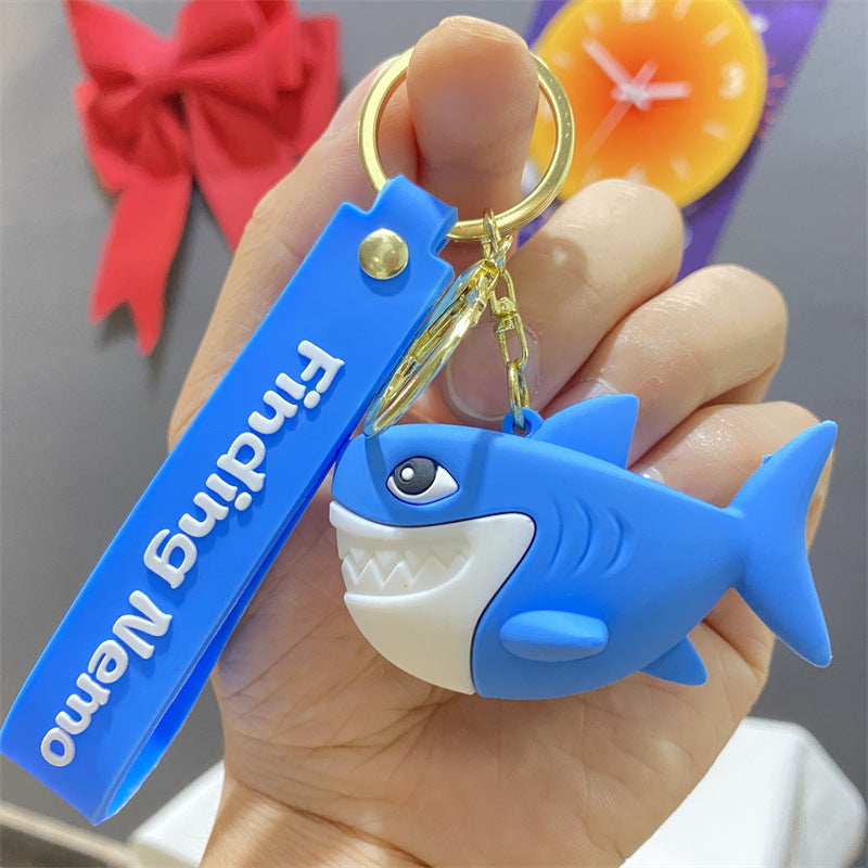Wholesale Cartoon cute silicone keychain