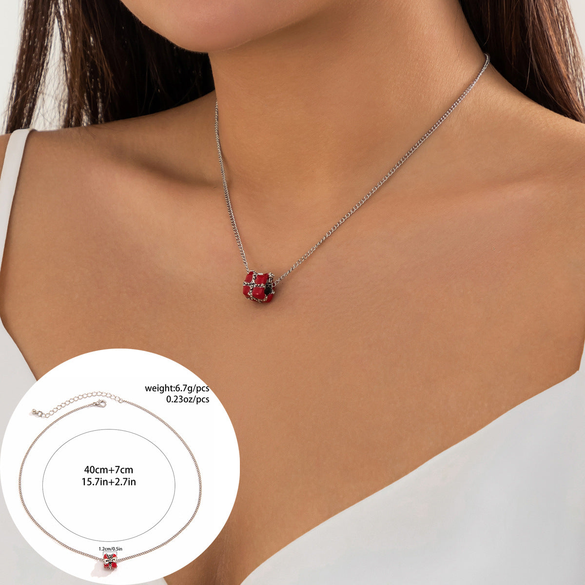 Wholesale Snowman Christmas Tree Pendant Necklace Star Moon Elk Necklaces ACC-NE-XueRou018