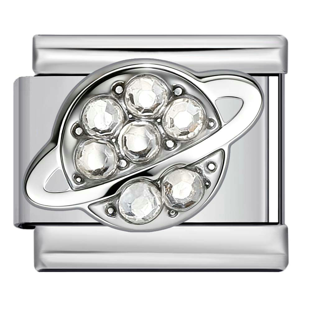 Wholesale 9mm Italian Charm Starter Bracelets DIY square Single Section Creative Stainless Steel Composable Bracelet