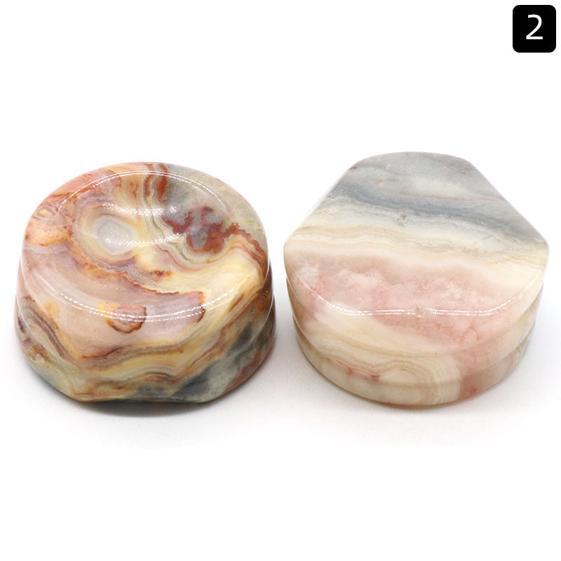 Wholesale Natural Crystal Agate Stone Ball Base ACC-DS-KeSuo003