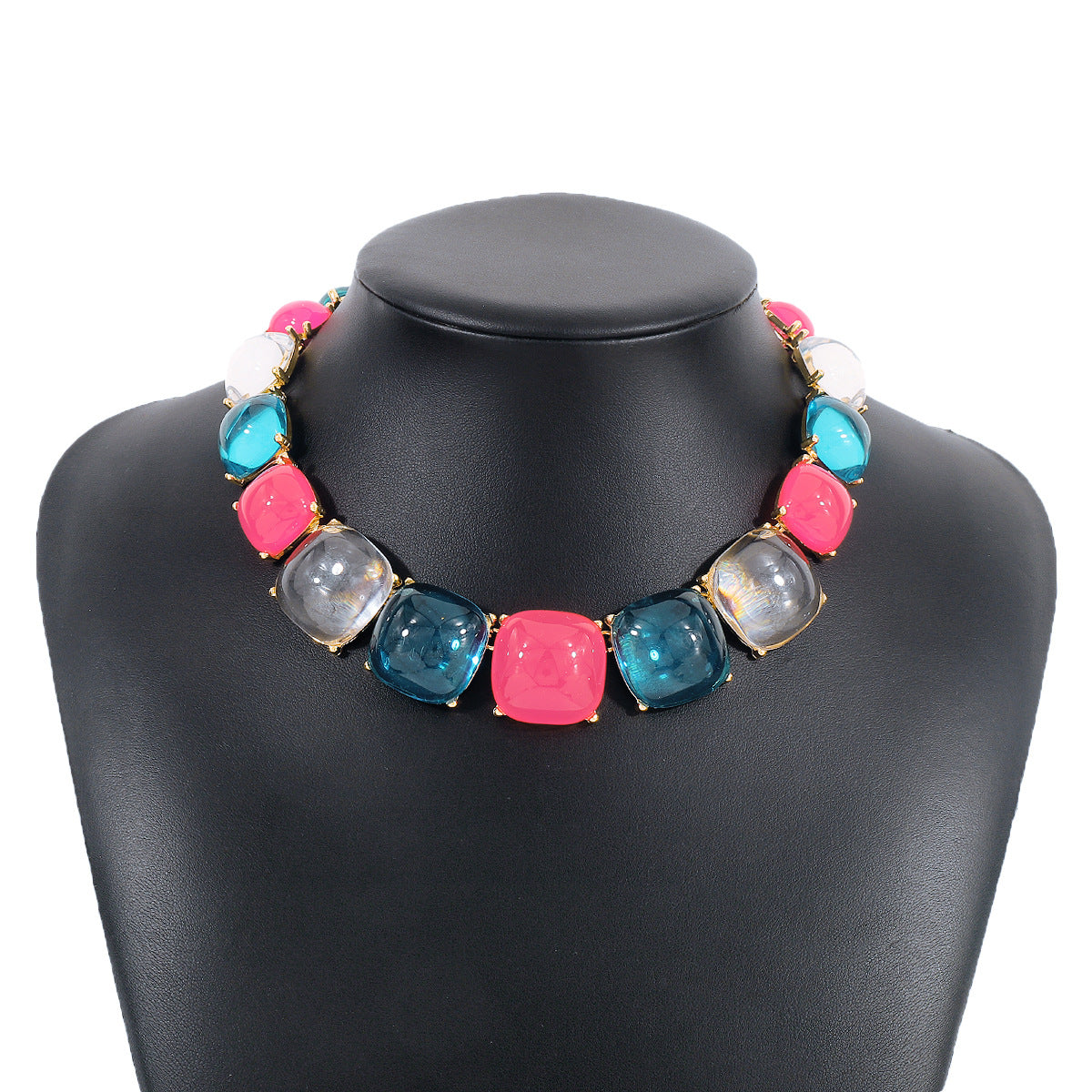 Wholesale Rhinestone  fashion alloy rhinestone necklace earrings