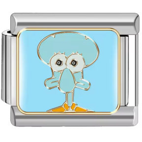 Wholesale Italian Charm Bracelet 9mm DIY Cartoon Character   Creative Stainless Steel Composable Bracelet