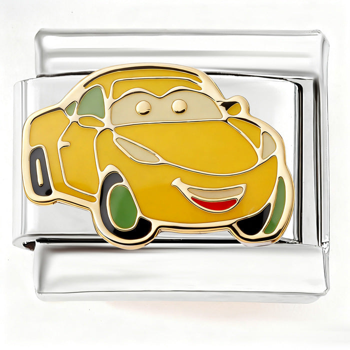 Wholesale Italian Charm Bracelet 9mm DIY Insect Mcqueen   Creative Stainless Steel Composable Bracelet