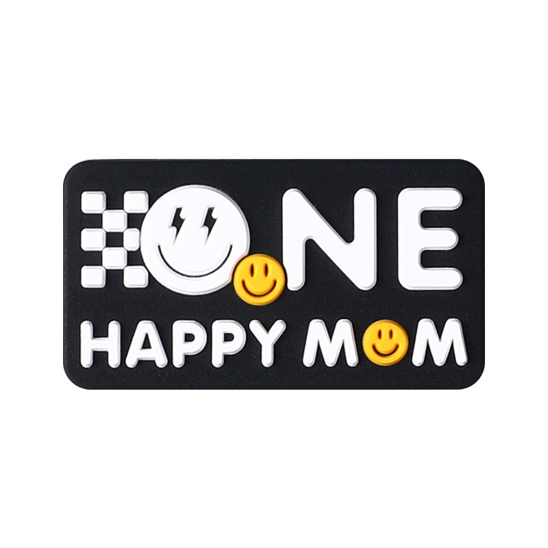 Wholesale 20pcs Smiley Face Silicone Focal Beads DIY Bead Accessories ACC-BDS-RongFa036