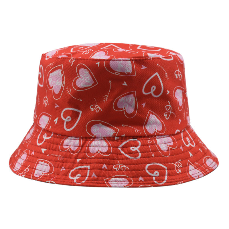 Wholesale Vintage Printed Fashion Cartoon Graffiti Bucket Hat ACC-HT-Xiny013