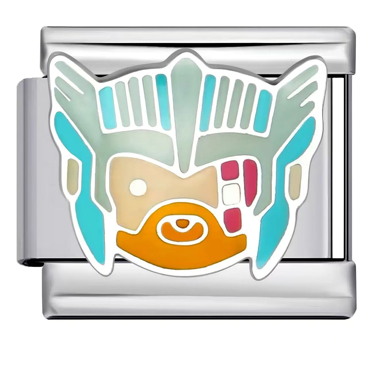 Bracelet de charme italien en gros 9 mm Éléments de héros d'épissage bricolage Bracelet composable en acier inoxydable Accvip