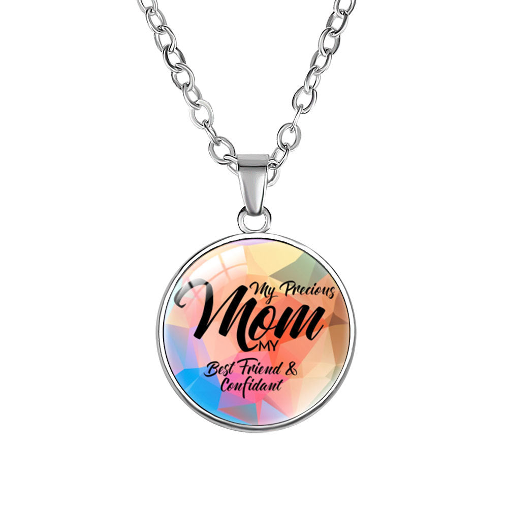 Wholesale  accessories MOM love MOM love pendant necklace