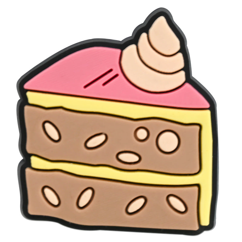 Wholesale Random 100pcs Cartoon Tableware Cups PVC Soft Rubber Shoe Buckle Decoration ACC-SC-RYY060