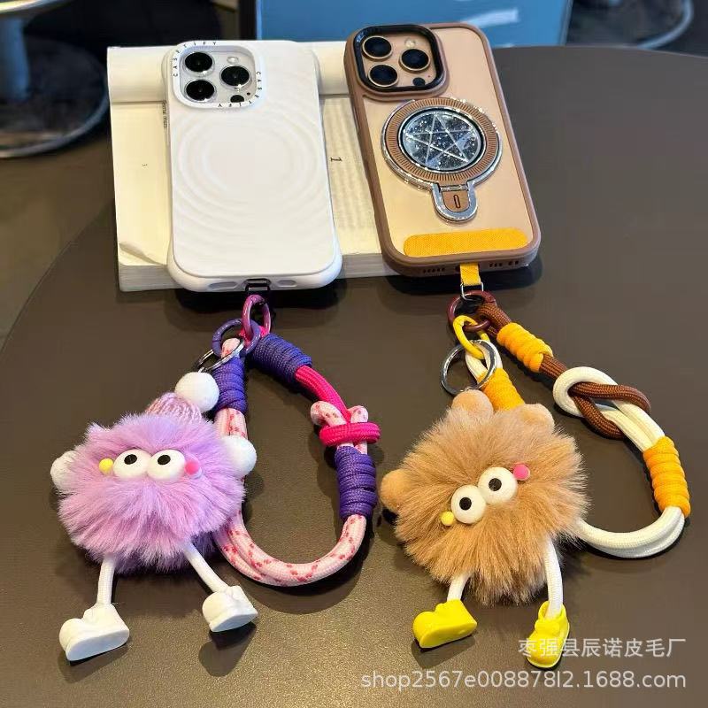 Wholesale Dopamine briquette mobile phone  Keychains