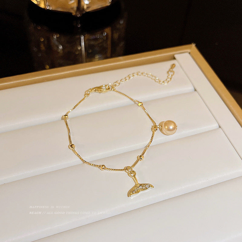 Wholesale Vintage Pearl Bracelet Cat's Eye Bracelet ACC-BT-Hank001