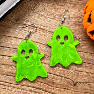 Wholesale Funny Ghost  Acrylic Earrings Fashion Accessory for Party Gift
