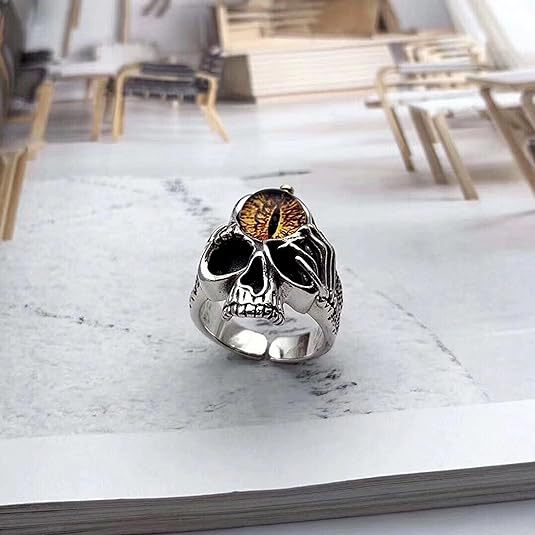 Wholesale  Skull Devil Eye Ring