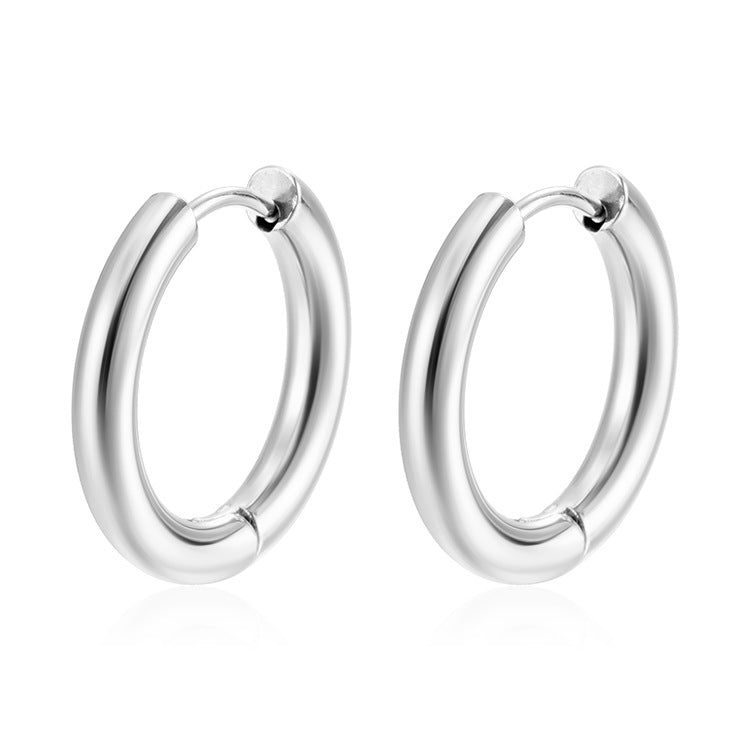 Wholesale Stainless steel hoop earrings