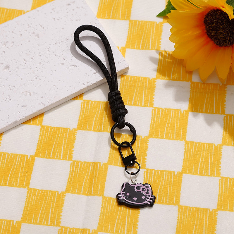 Wholesale Minimalist Short Phone Lanyard with Cute Resin Charm - Stylish Phone Accessory Gift
