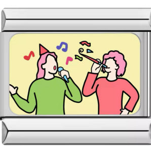 Wholesale Italian Charm Bracelet 9mm DIY Graduation  Creative Stainless Steel Composable Bracelet