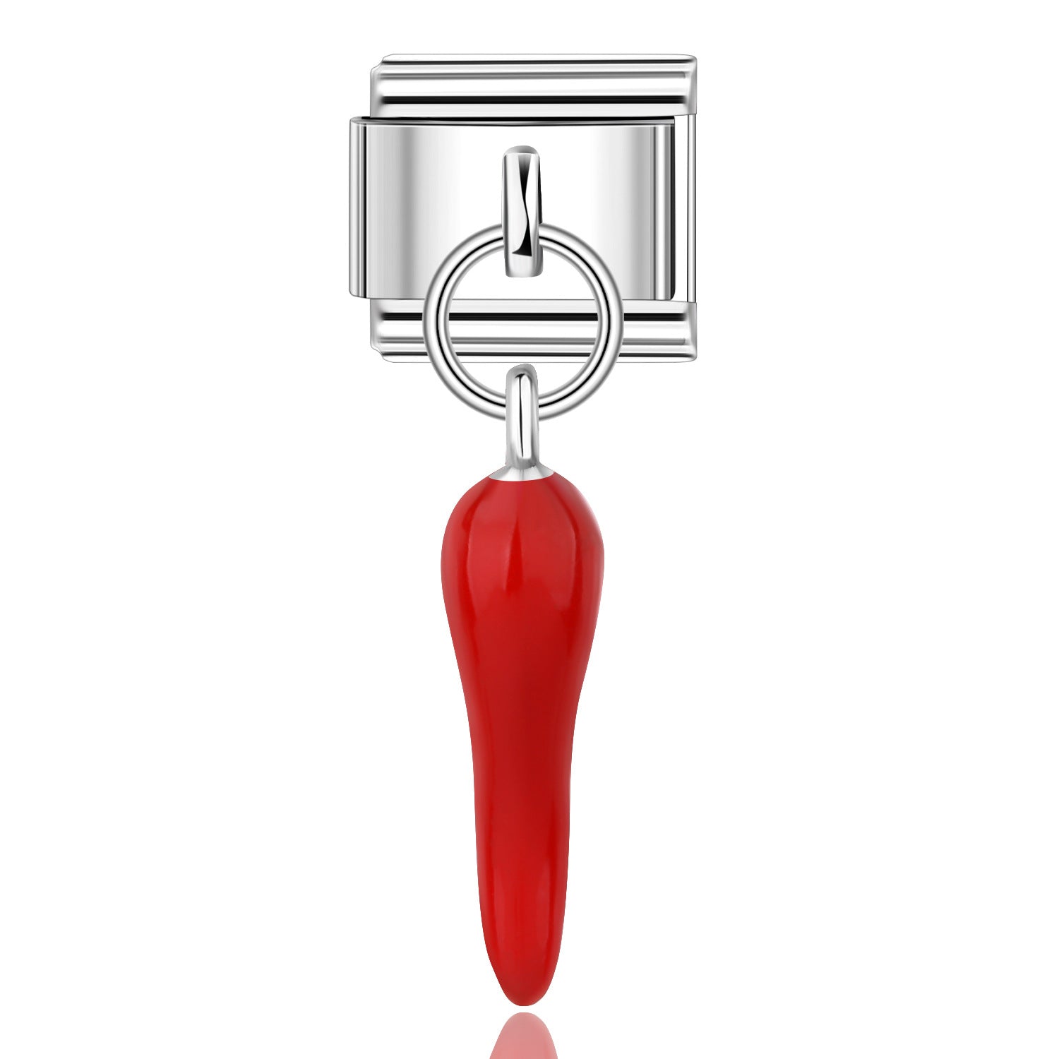 Wholesale 10pcs Italian Charm Bracelet 9mm DIY Splicing Fruit Rainbow Stainless Steel Composable Bracelet