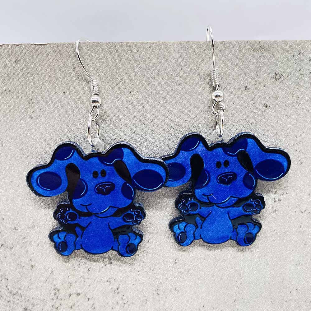 Wholesale Cartoon Animal Cute Cat Acrylic Earrings