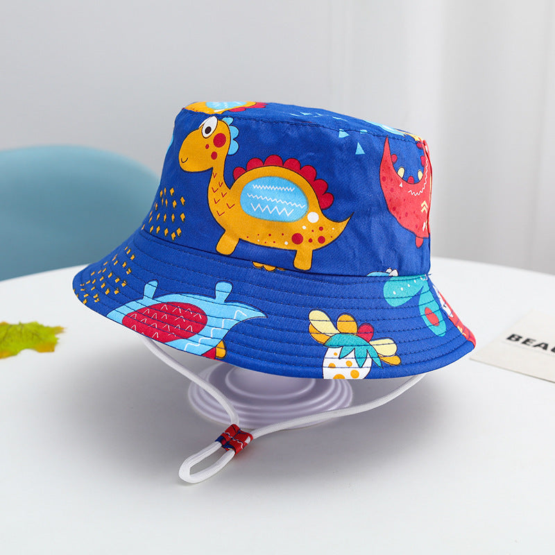 Wholesale Children's Fisherman Hat Multi Size Animal Cartoon Basin Hat Kids Bucket Hat ACC-KH-TuYu001