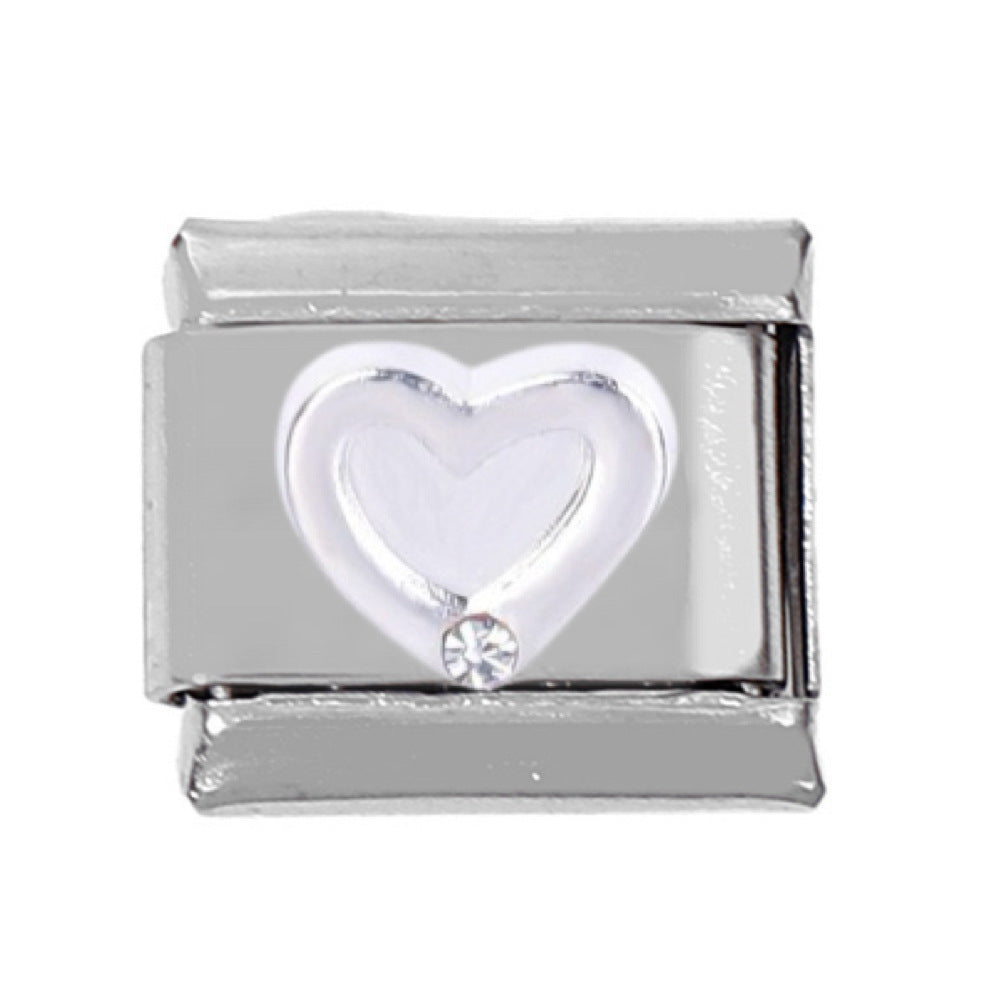 Wholesale 5pcs Italian Charm Bracelet Charm Module Stainless Steel Love Bracelet 9mm DIY Pattern Free Stitching Detachable Composable Bracelet ACC-BT-DaLiang015