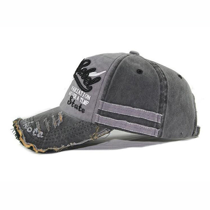 Wholesale Fashionable baseball cap with letter embroidery