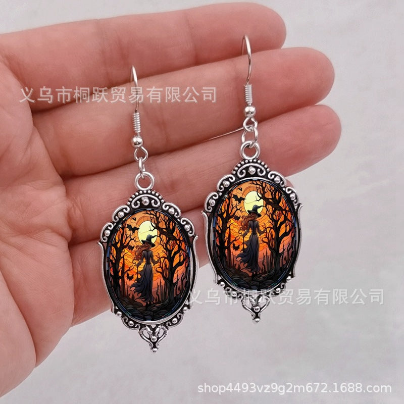 Wholesale  Retro Gothic  Pendant Earrings