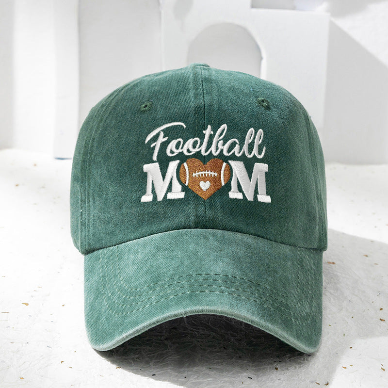 Wholesale FOOTBALL MOM Embroidered Cotton Baseball Hat ACC-HT-TangQiu001