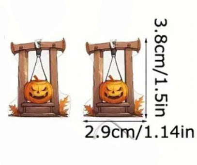 Wholesale Halloween Acrylic Drop Hanging Earrings