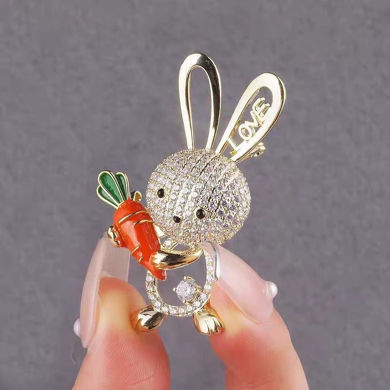 Wholesale  Cute Rabbit Brooch