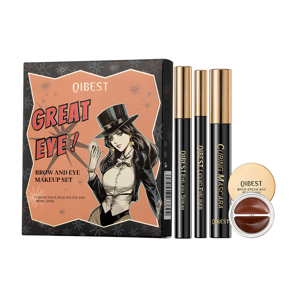 Wholesale eyebrow pencil eye makeup set