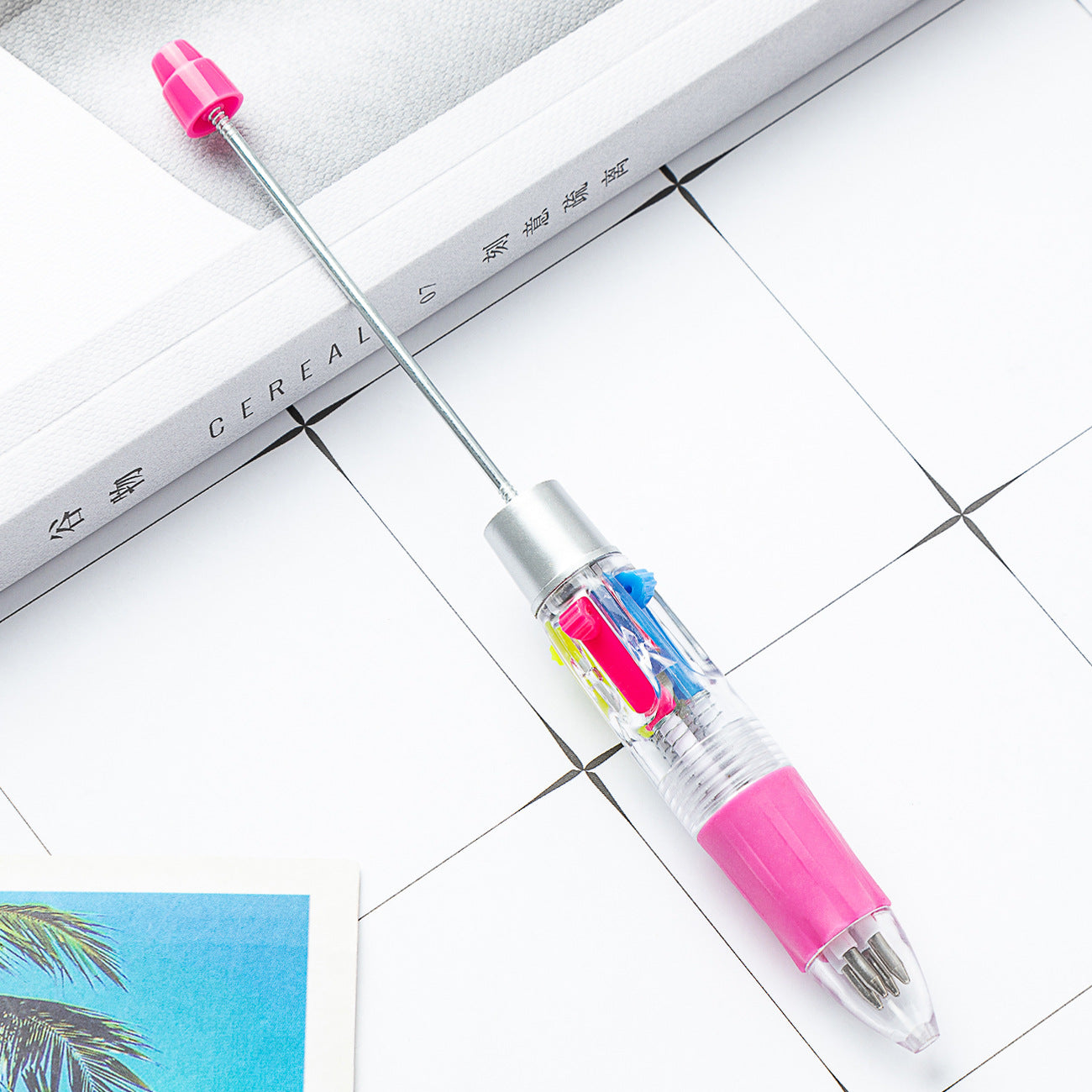 Wholesale Beadable Pens Multi-color Plastic Pens