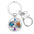 Wholesale  Crystal Alloy Keychain Pendant Mom Mother's Day Hanging Accessories