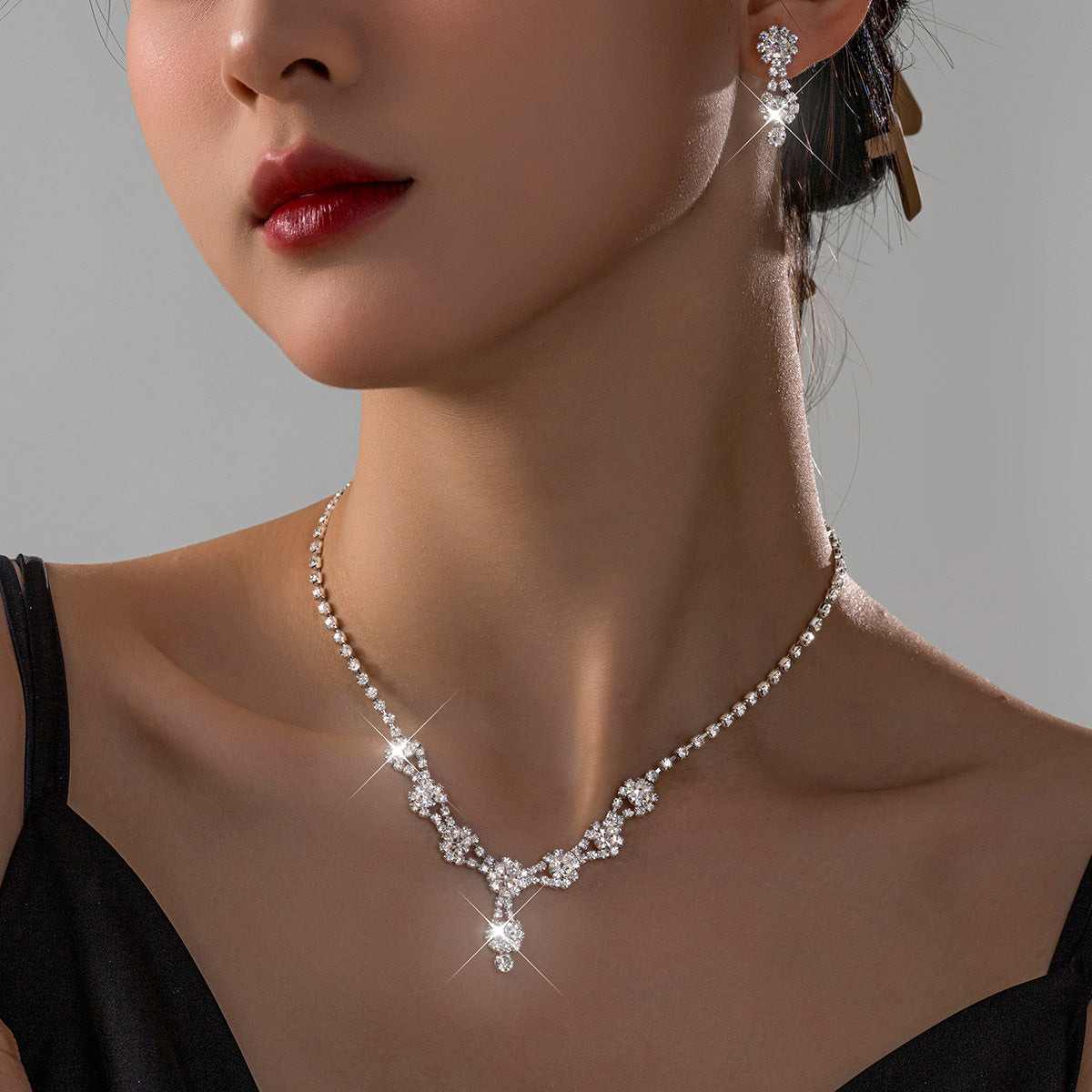 Wholesale  Claw Chain Necklace Exaggerated Necklace Set