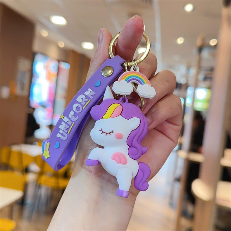Wholesale Cartoon PVC Soft Glue Cute Keychain ACCVIP-KC-YueWei006