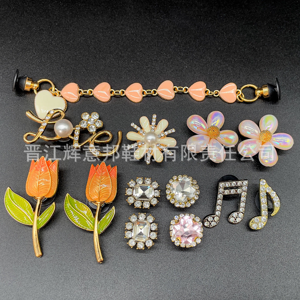 Wholesale Metal Shoes Accessories Shoes Charms