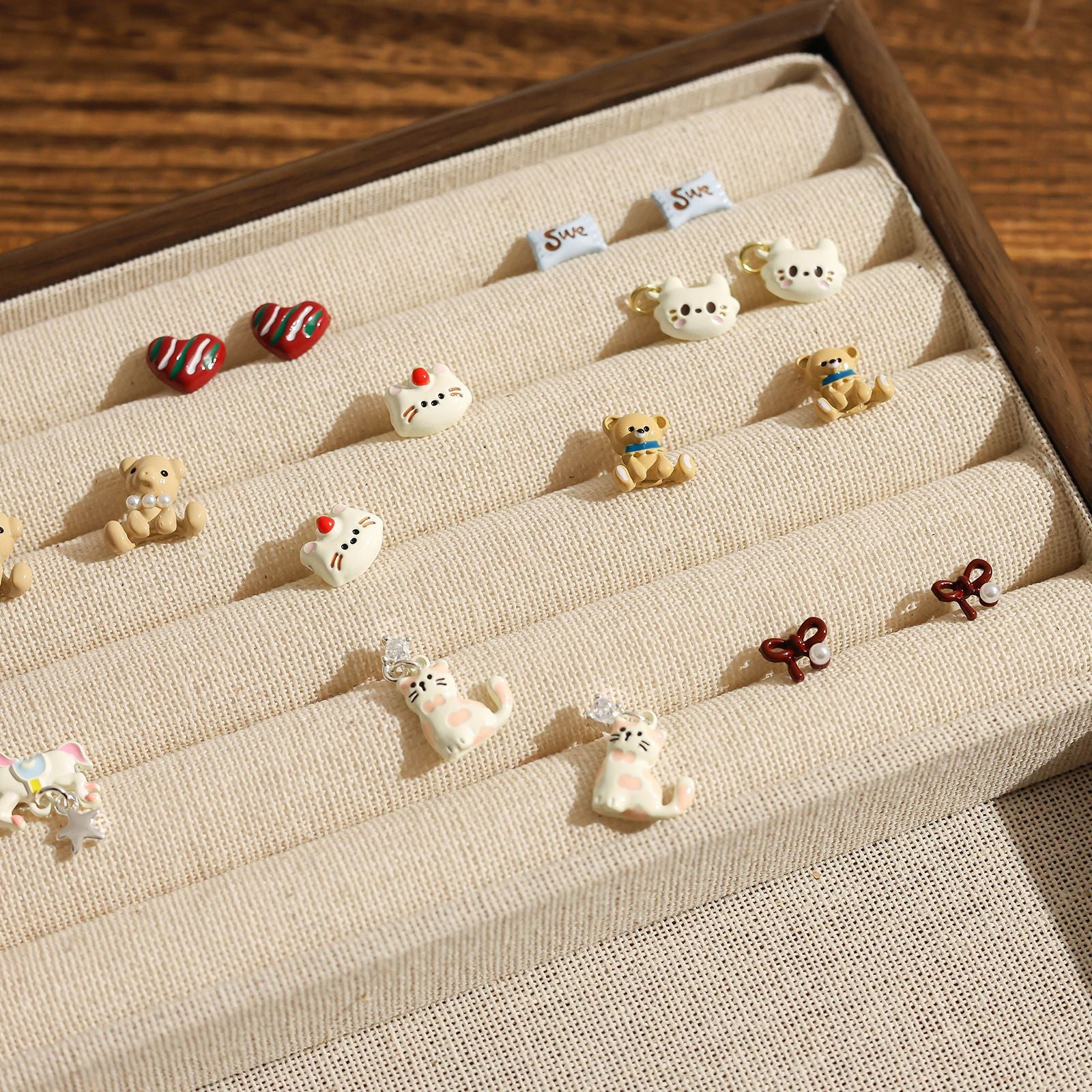 Wholesale Bioceramic Sleep-Friendly Earrings Cute Sweet Jewelry Accessory for Women