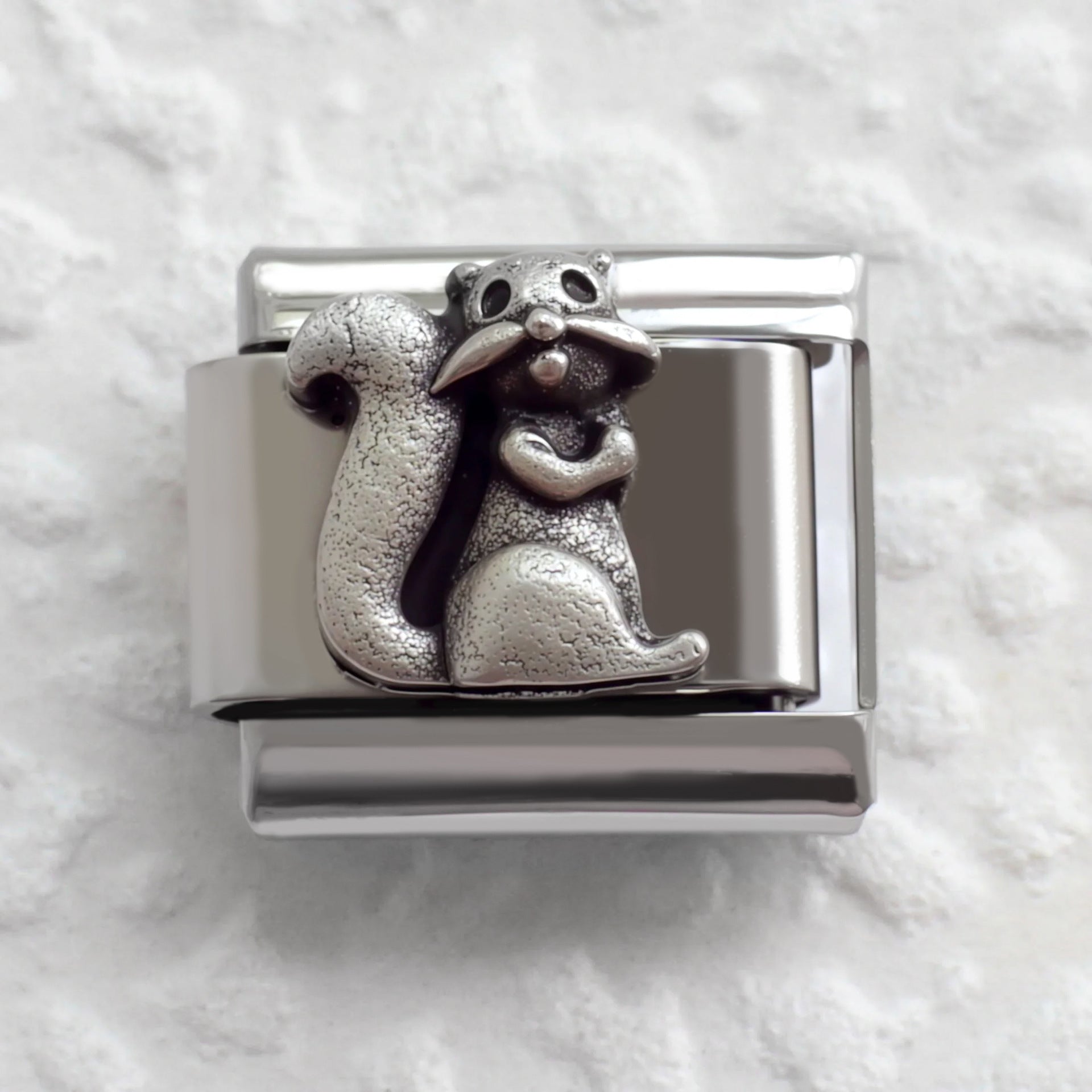 Wholesale  5pcs Italian Charm Bracelet 9mm DIY Splicing Animal Pearl Stainless Steel Composable Bracelet