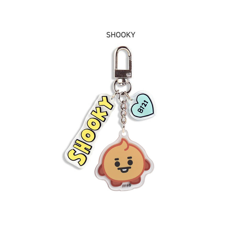 Wholesale Cartoon Acrylic Keychain ACC-KC-QingLian001