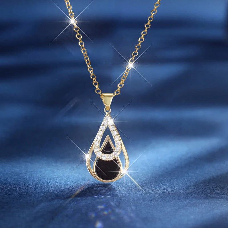 Wholesale  Popular Earrings Necklace Light Luxury Earrings  Jewelry Set