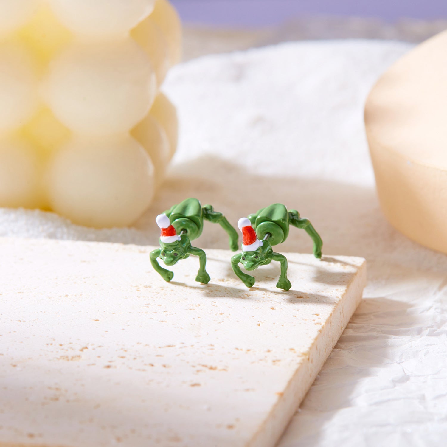 Wholesale Christmas Funny Animal Earrings Retro Punk  Earrings