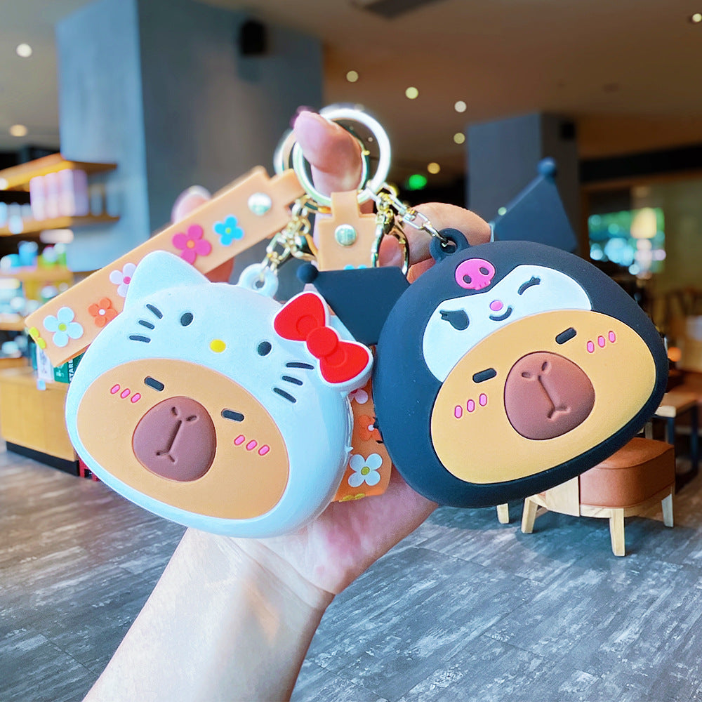 Wholesale Cartoon PVC Soft Keychains ACCVIP-KC-ErLu010